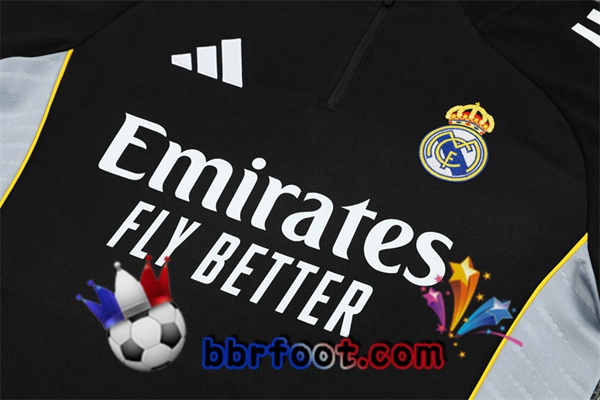 Survetement Foot Real Madrid Noir 2025/2026