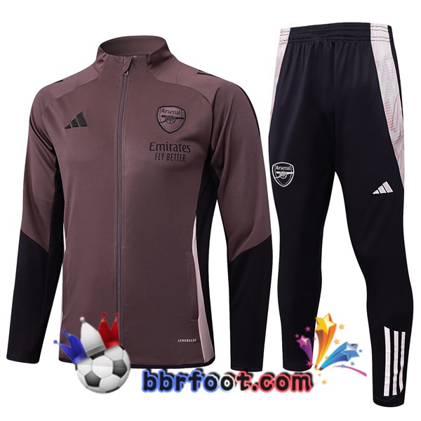 Survetement Foot - Veste Arsenal Pourpre 2025/2026
