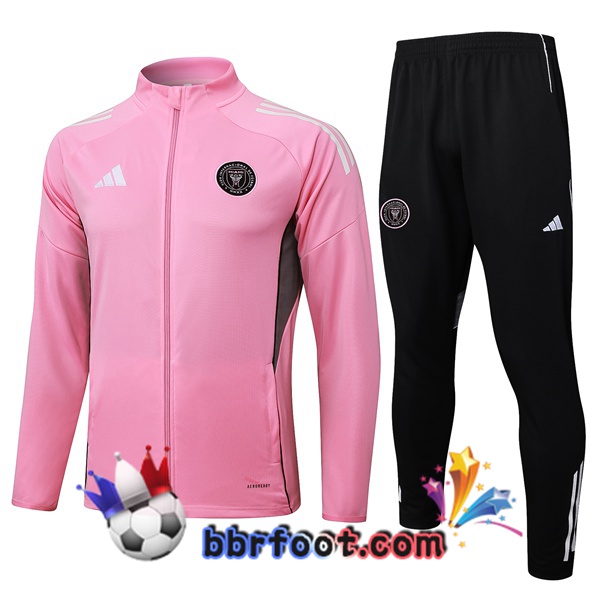 Survetement Foot - Veste Inter Miami CF Rose 2025/2026