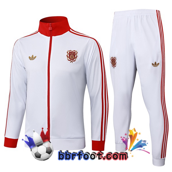 Survetement Foot - Veste Bayern Munich Blanc 2025/2026
