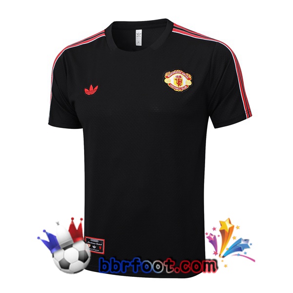 Training T-Shirts Manchester United Noir 2025/2026