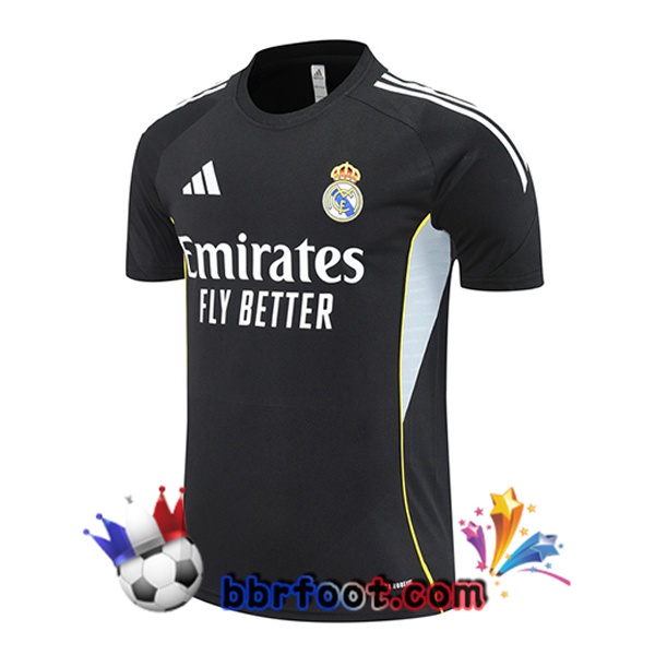 Training T-Shirts Real Madrid Noir 2025/2026