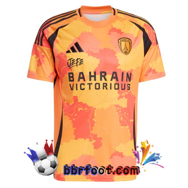 Maillot Foot Paris FC Third Orange 2025/2026