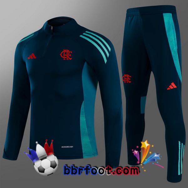 Survetement Foot Flamengo Enfant Bleu Royal 2025/2026