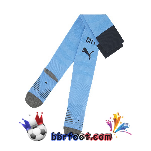 Chaussettes Foot Manchester City Domicile Bleu 2025/2026