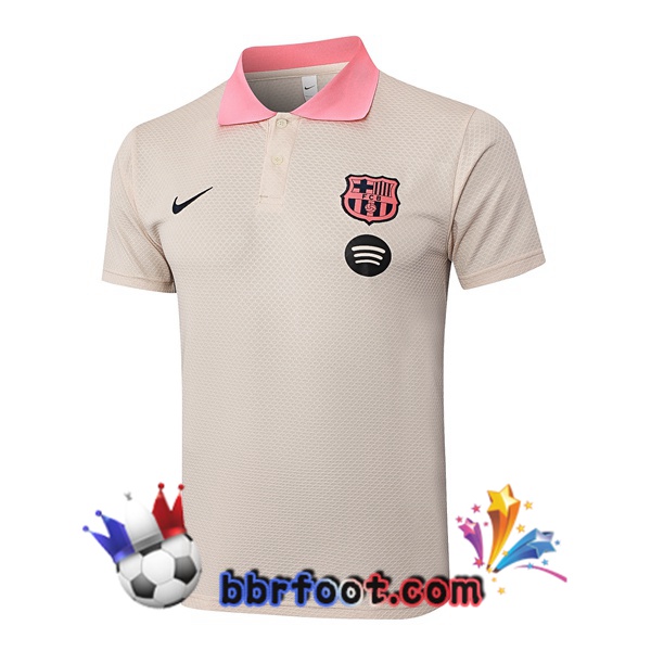 Polo Foot FC Barcelone Jaune 2025/2026