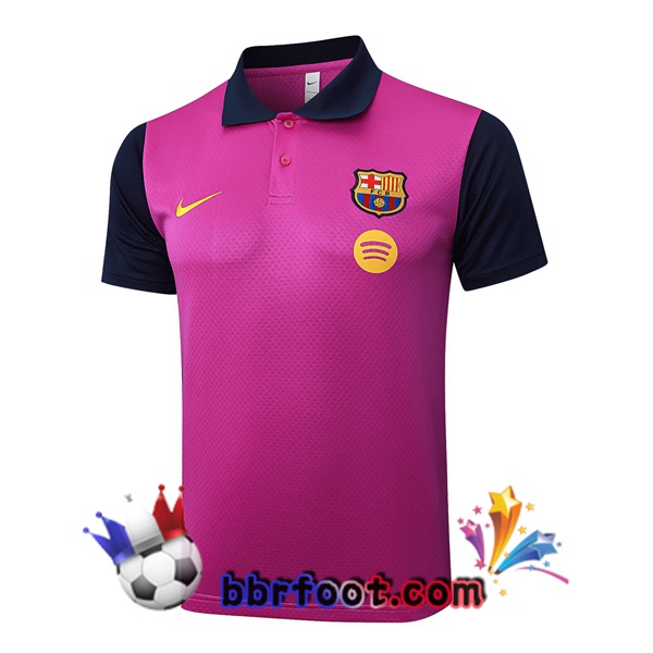 Polo Foot FC Barcelone Pourpre 2025/2026