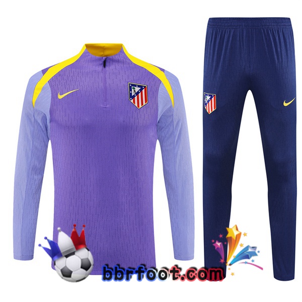 Survetement Foot Atletico Madrid Pourpre 2025/2026
