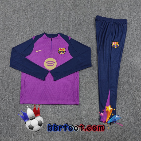 Survetement Foot FC Barcelone Pourpre 2025/2026