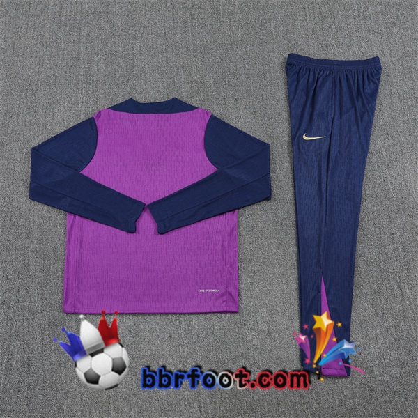 Survetement Foot FC Barcelone Pourpre 2025/2026