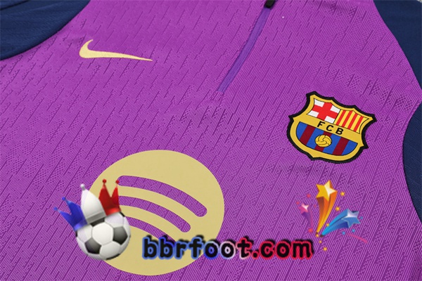Survetement Foot FC Barcelone Pourpre 2025/2026