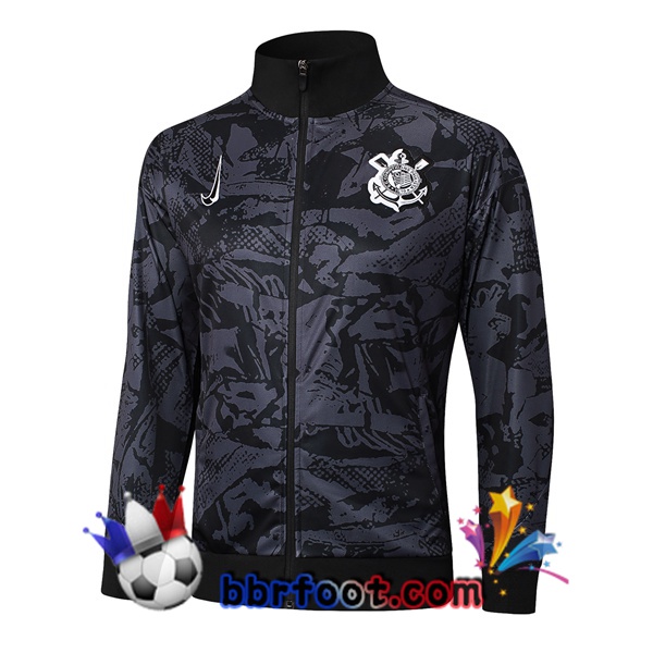 Veste Foot Corinthians Noir 2025/2026