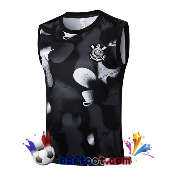 Gilet Foot Corinthians Noir 2025/2026