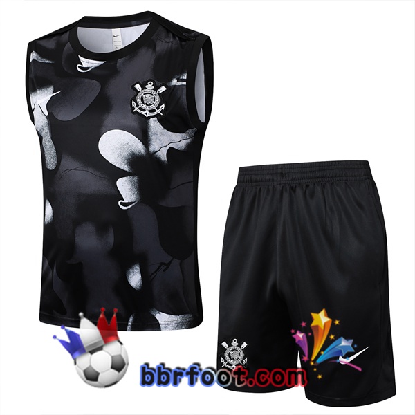 Gilet Foot Corinthians + Shorts Noir 2025/2026
