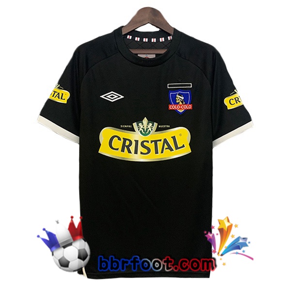 Maillot Foot Colo-Colo Retro Exterieur Noir 2001