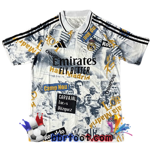 Maillot Foot Real Madrid Édition Spéciale Blanc 2025/2026