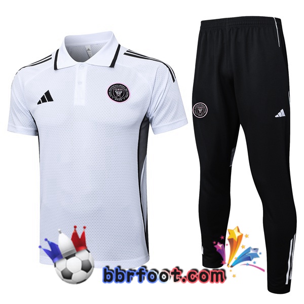Polo Foot Inter Miami CF + Pantalon Blanc 2025/2026