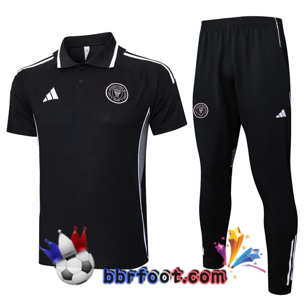 Polo Foot Inter Miami CF + Pantalon Noir 2025/2026