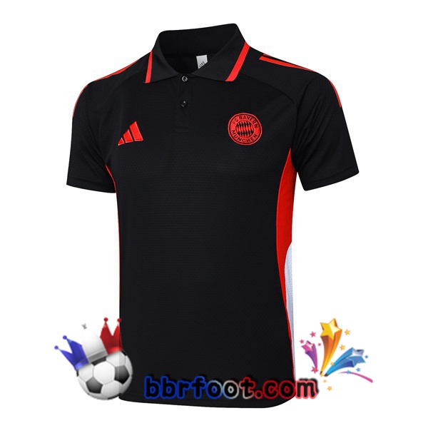 Polo Foot Bayern Munich Noir 2025/2026