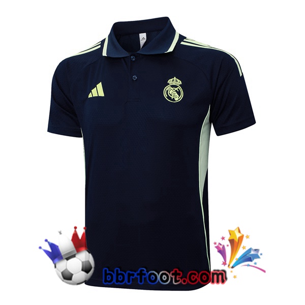 Polo Foot Real Madrid Bleu Royal 2025/2026