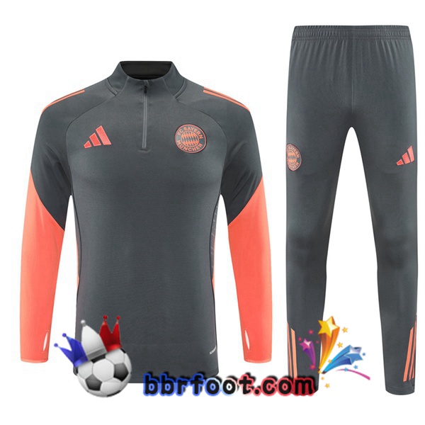 Survetement Foot Bayern Munich Gris 2025/2026