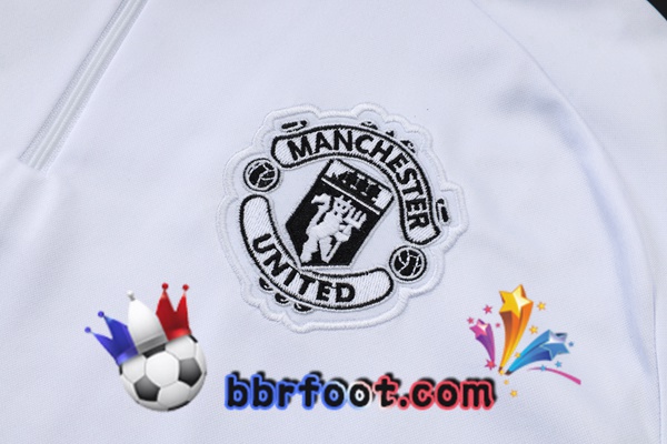 Survetement Foot Manchester United Blanc 2025/2026