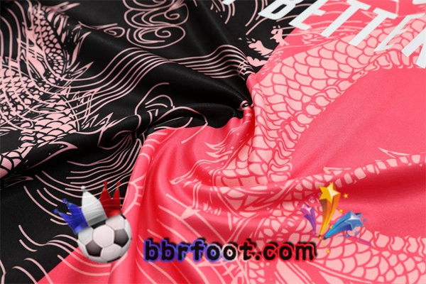 Survetement Foot Real Madrid Rose Noir 2025/2026