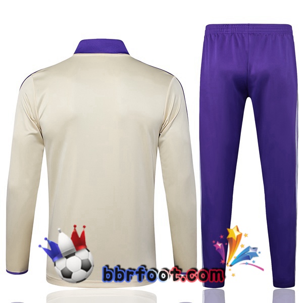 Survetement Foot Real Madrid Jaune 2025/2026
