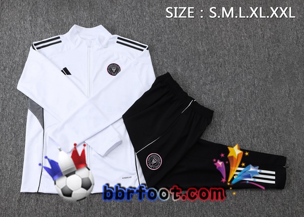 Survetement Foot - Veste Inter Miami CF Blanc 2025/2026