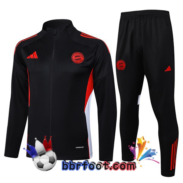 Survetement Foot - Veste Bayern Munich Noir 2025/2026
