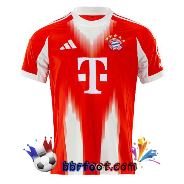 Maillot Foot Bayern Munich Domicile Rouge 2025/2026
