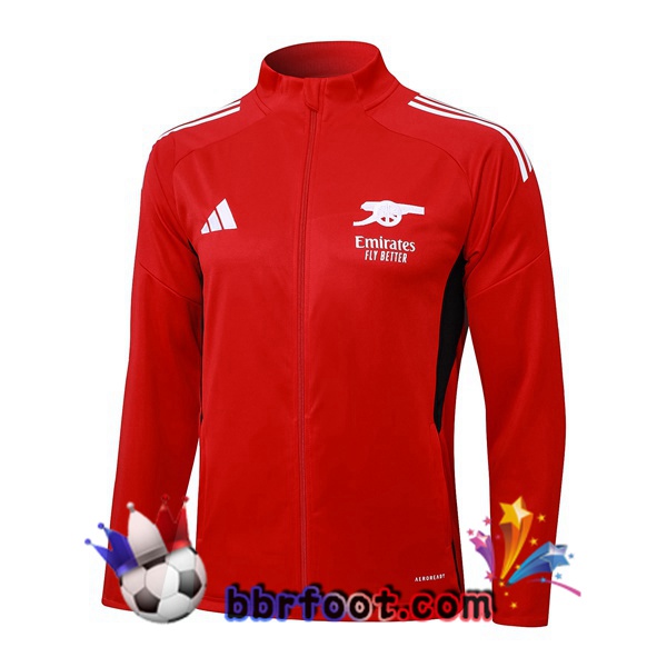 Veste Foot Arsenal Rouge 2025/2026