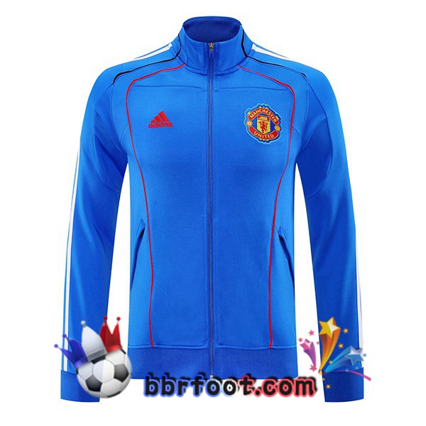 Veste Foot Manchester United Bleu 2025/2026