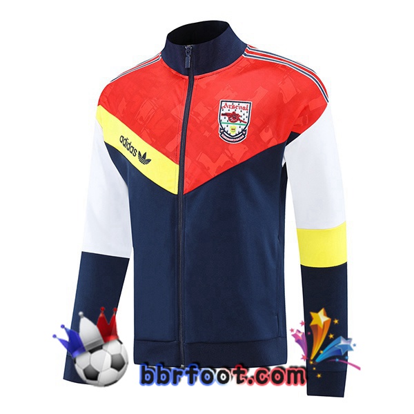 Veste Foot Arsenal Rouge Bleu Royal 2025/2026