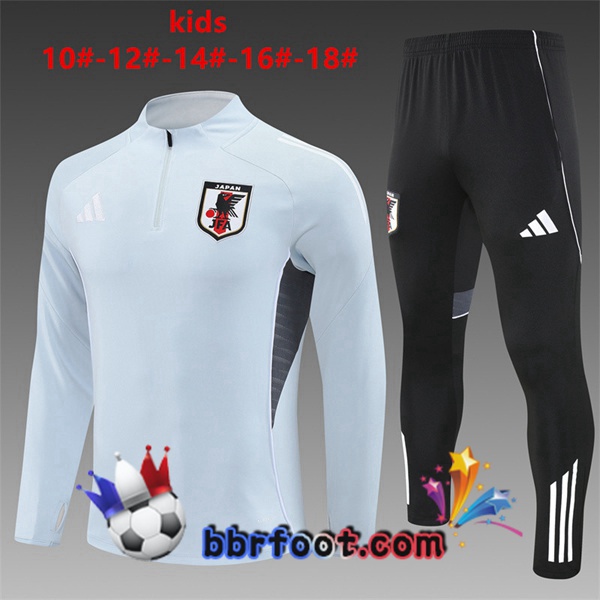 Survetement Foot Japon Enfant Gris 2025/2026