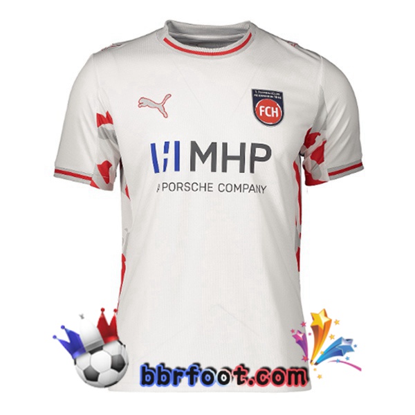 Maillot Foot FC Heidenheim Third Blanc 2025/2026