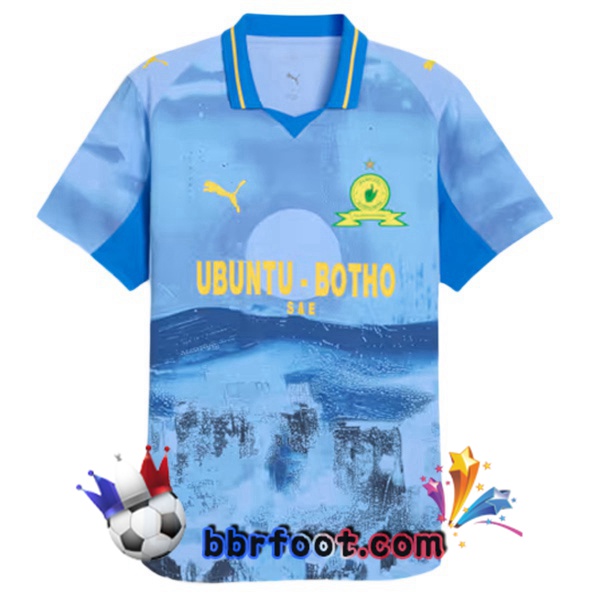 Maillot Foot Mamelodi Sundowns Club World Cup Gardien de but Bleu 2025/2026