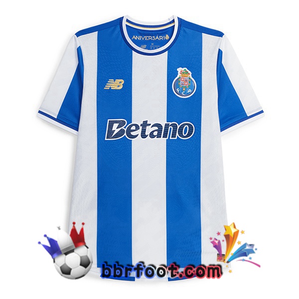 Maillot Foot FC Porto Domicile Bleu Blanc 2025/2026