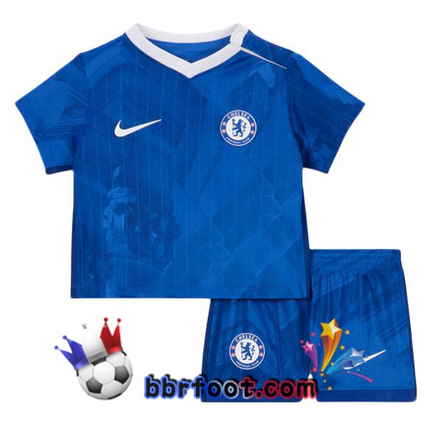 Maillot Foot FC Chelsea Enfant Domicile Bleu 2025/2026