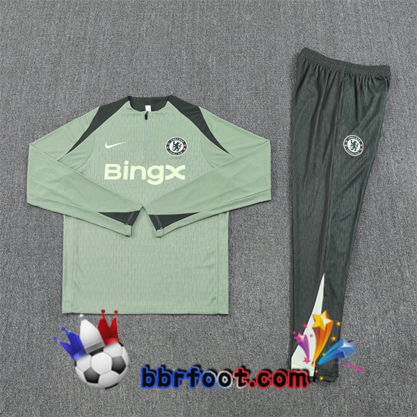 Survetement Foot FC Chelsea Vert 2025/2026