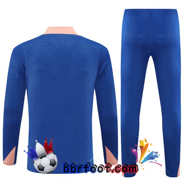 Survetement Foot France Bleu 2025/2026