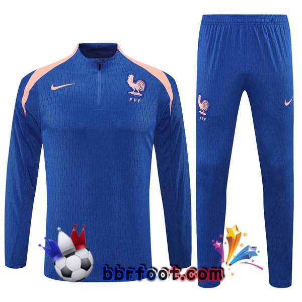 Survetement Foot France Bleu 2025/2026