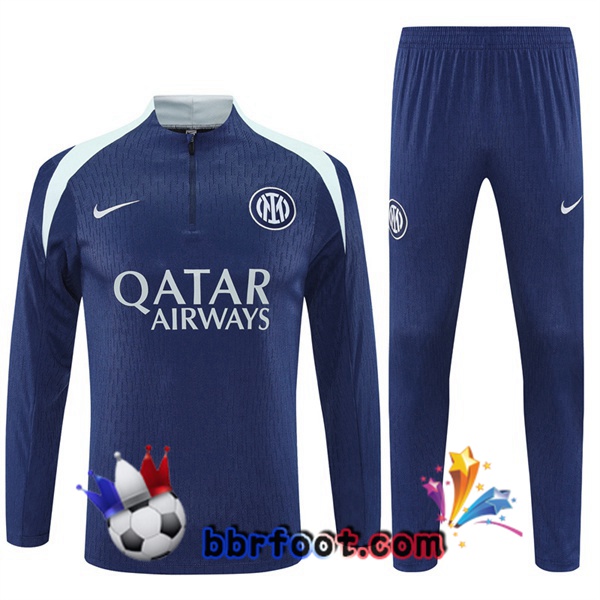Survetement Foot Inter Milan Bleu Royal 2025/2026