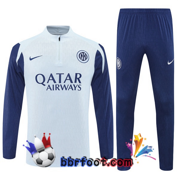 Survetement Foot Inter Milan Gris 2025/2026