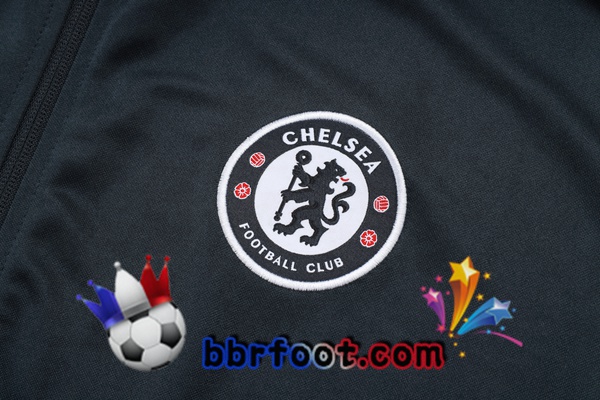 Survetement Foot - Veste FC Chelsea Gris 2025/2026