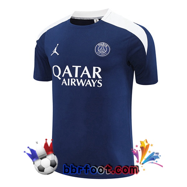 Training T-Shirts Jordan Paris PSG Bleu Royal 2025/2026