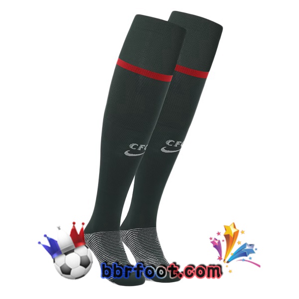 Chaussettes Foot FC Chelsea Exterieur Noir 2025/2026