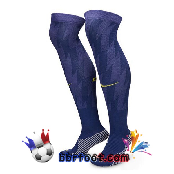 Chaussettes Foot Atletico Madrid Exterieur Bleu Royal 2025/2026