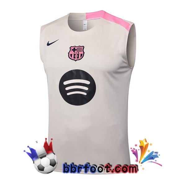 Gilet Foot FC Barcelone Jaune 2025/2026