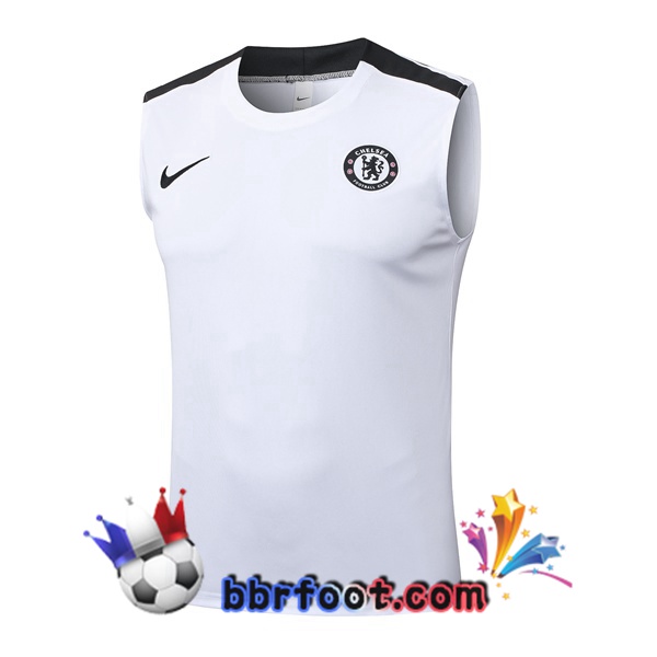 Gilet Foot FC Chelsea Blanc 2025/2026